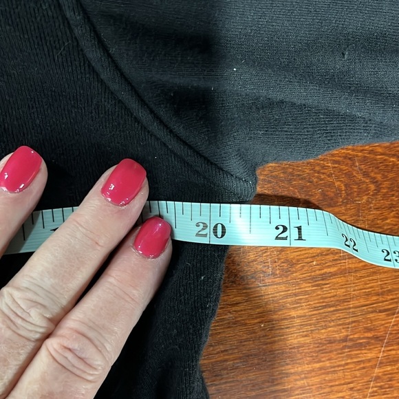 Artisan Cheppu Sweatshirt XL Black Green Cutouts Front Zip Gnome Hood Unique EUC - Picture 10 of 12